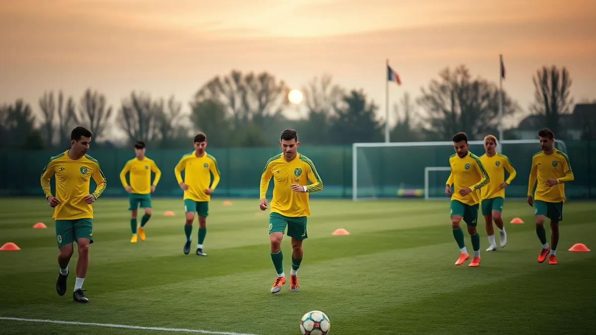 FC Nantes prepares its squad for Ligue 2
