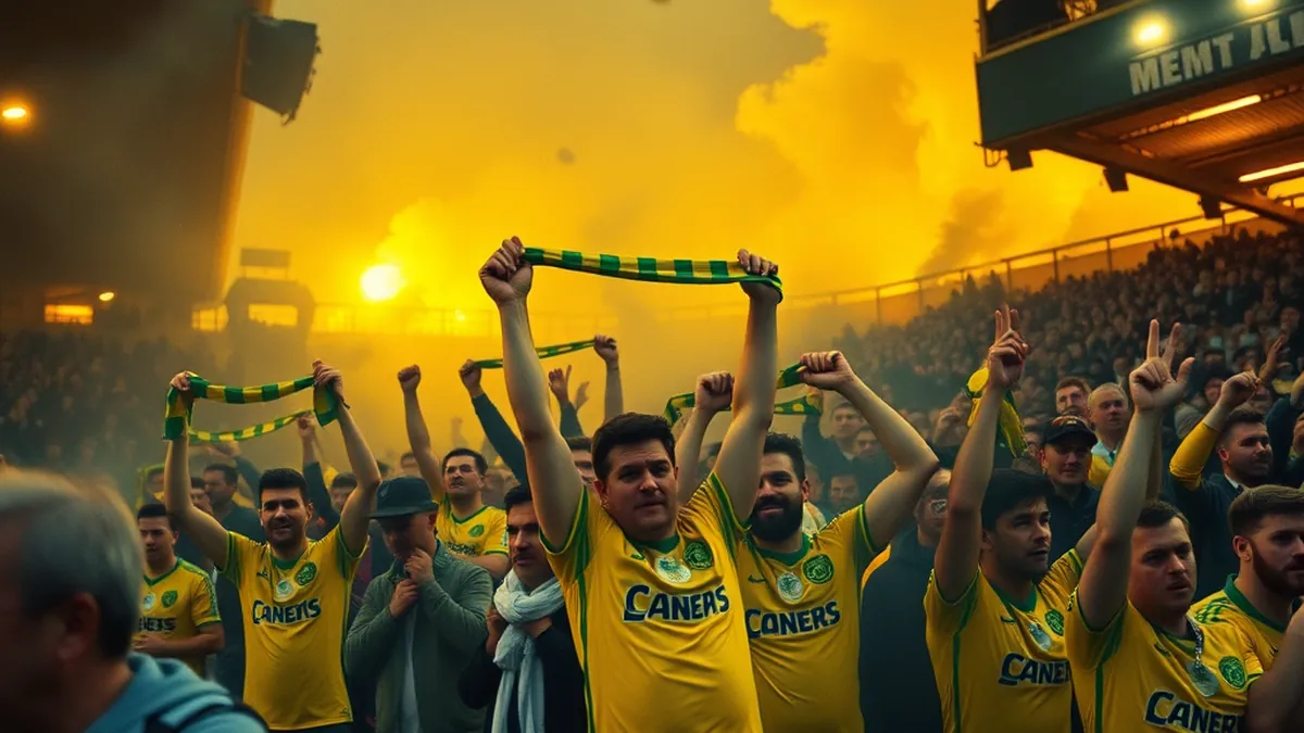 Les Traditions des Supporters : L'Identité des Canaris à la Beaujoire